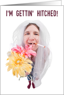 Humorous Upcoming Wedding Will You Be My Bridesmaid card
