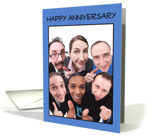 Business Employee Anniversary From The Team card (1519986)