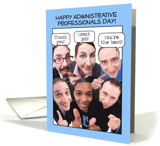 Happy Administrative Proffesionals Day From Group card (1520214)
