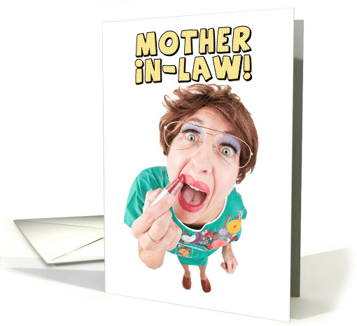 Humorous Happy Mother's Day Mother-in-Law card (1520256)
