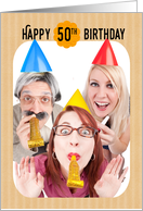 Happy 50th Birthday card
