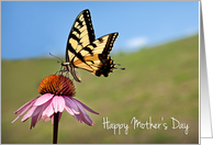 Happy Mother’s Day Butterfly and Flower card