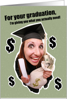 Congratulations Graduate Money Card