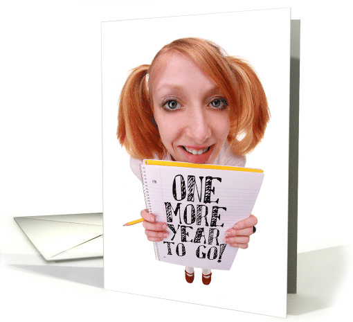 Back to School Last Year of High School card (1528918)