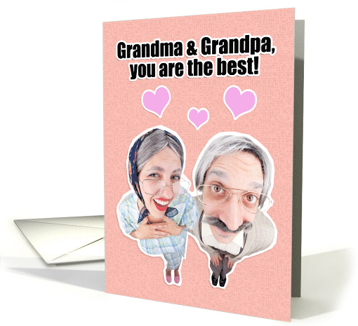 Happy Anniversary Grandma & Grandpa Humor card (1530138)