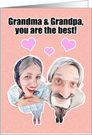 Happy Anniversary Grandma & Grandpa Humor card