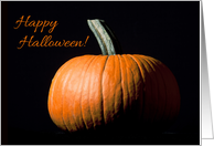 Happy Halloween Pumpkin in the Shadows card