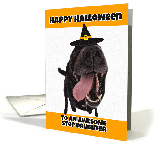 Happy Halloween to an Awesome Step Daughter Cute Dog in... (1534434)