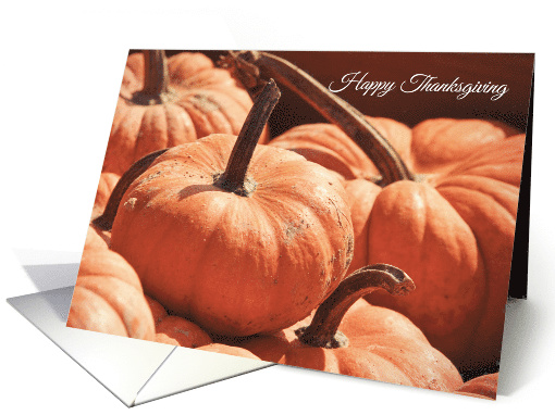 Happy Thanksgiving Jack Be Little Pumpkins card (1539404)