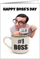 Happy Boss’s Day Cup of Joe Humor card