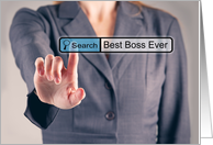 Happy Boss’s Day Search Engine Humor card