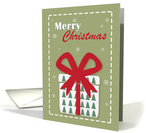 Merry Christmas For Anyone Simple Present card (1547454)