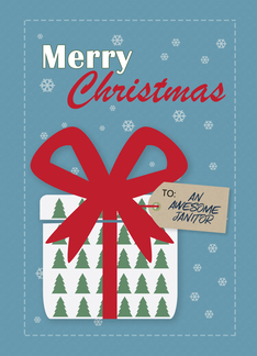 Merry Christmas to an Awesome Janitor