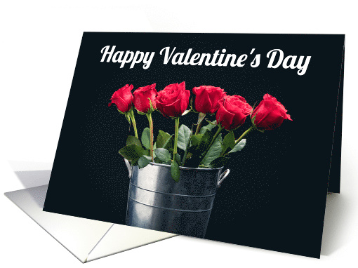 Happy Valentine's Day For Anyone Roses card (1552784)