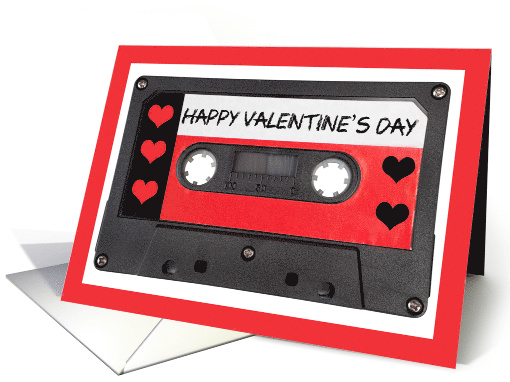 Happy Valentine's Day For Anyone Mix Tape Humor card (1552824)