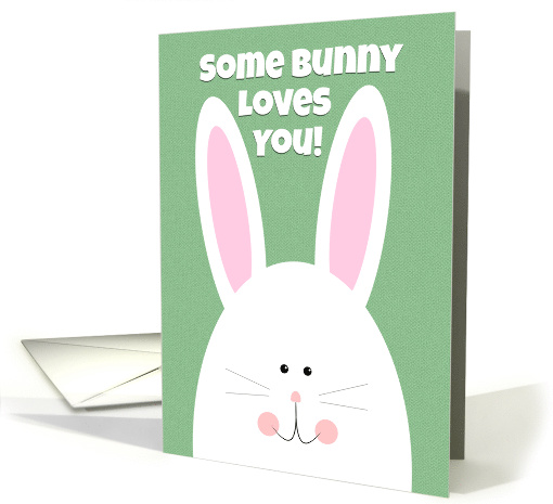 Happy Easter For Anyone Some Bunny Loves You card (1555974)