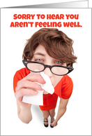 Get Well Soon For Anyone Humor card