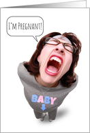 April Fools Day I’m Pregnant Humor card