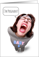 April Fool’s Day I’m Pregnant Humor card