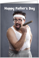 Happy Father’s Day Funny Guy With Cigar Humor card