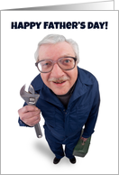 Happy Father’s Day Great Dad and Handyman Too Humor card