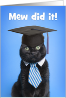 Congratulations Graduate Cat Humor card