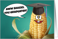 Congratulations For Anyone Graduate Corny Humor card