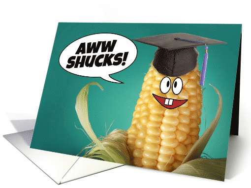 Thank You For the Gift From Graduate Corny Humor card (1570378)