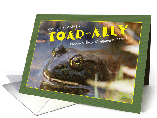 Hope You're Having a TOADally awesome time at Summer Camp... (1572722)