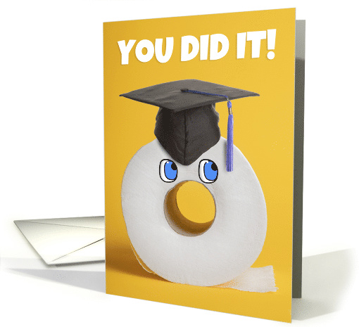 Congratulations GraduateToilet Paper Coronavirus Lockdown Humor card