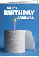 Happy Birthday Grandma Toilet Paper Shortage Coronavirus Humor card