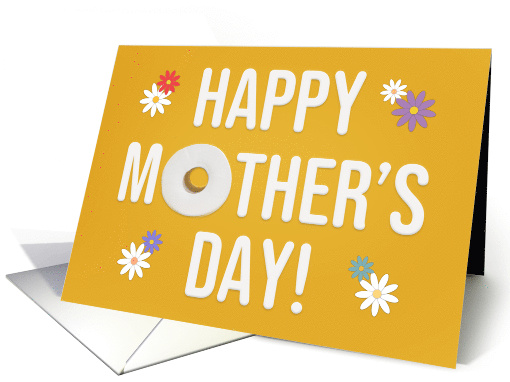 Happy Mother's Day Toilet Paper and Flowers Coronavirus Humor card