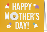 Happy Mother’s Day Toilet Paper and Flowers Coronavirus Humor card