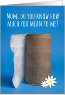 Happy Mother’s Day Last Piece of Toilet Paper Coronavirus Humor card
