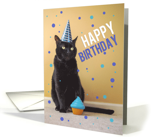 Happy Birthday Cat Social Distancing Coronavirus Lockdown Humor card