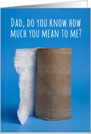 Happy Father’s Day Toilet Paper Coronavirus Pandemic Humor card