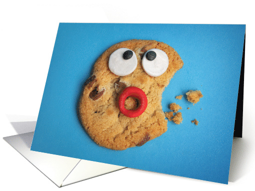 Get Well Soon Injury Funny Broken Cookie Humor card (1630918)