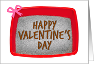 Happy Valentine’s Day From The Cat Litter Box Humor card