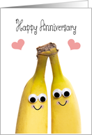 Happy Anniversary Bananas Humor card