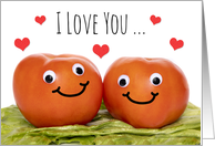 Happy Anniversary I Love You Tomato Humor card