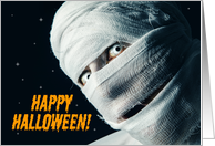 Happy Halloween For Anyone Mummy Humor card