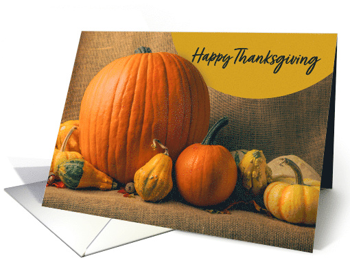 Happy Thanksgiving For Anyone Beautiful Pumpkins and... (1746672)