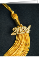 Congratulations Graduate Class of 2024 Tassel card