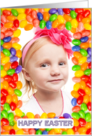 Happy Easter Jelly Bean Frame Any Picture Here card