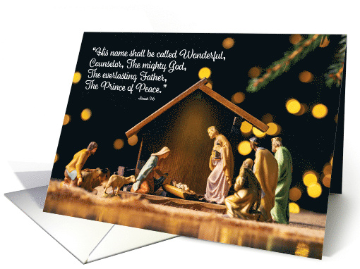 Merry Christmas For Anyone Nativity Scene Christianity... (1881174)