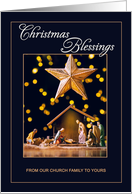 Merry Christmas From Church Leaders to Members From Clergy Nativity