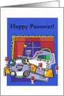 Passover Seder, Seder Plate, Four Cups card