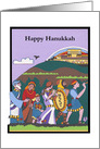 Hanukkah Victory, Temple, Maccabees card