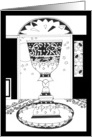 Elijah’s Cup for Passover, Goblet, Open Door card