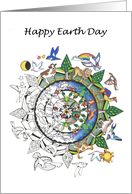 Earth Day Mandala,...